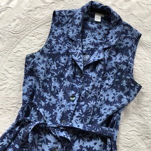 90s vintage daisy print floral maxi dress